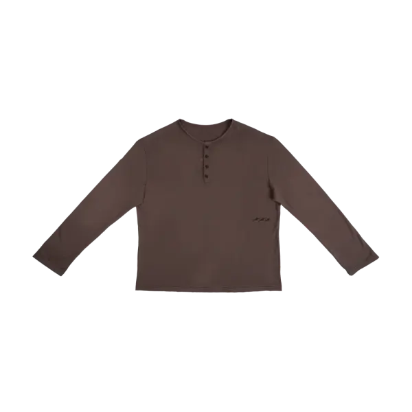 NRF : EVERYDAY L/ S T-SHIRT BROWN