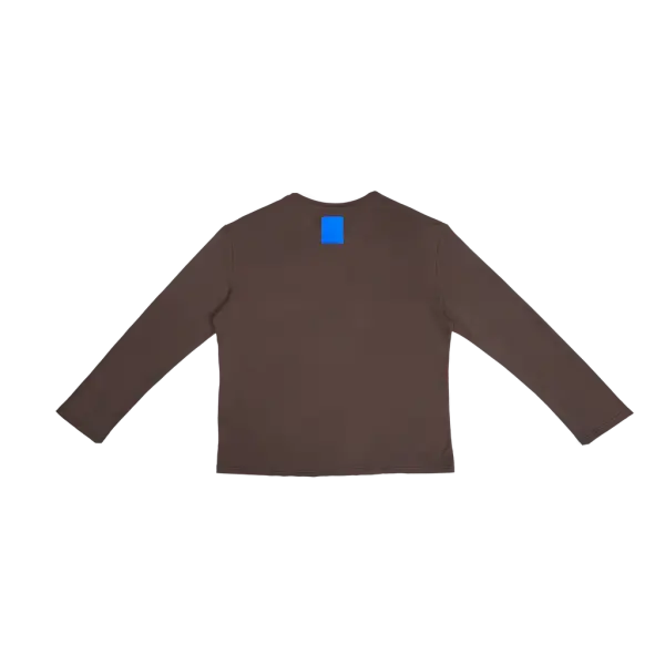 NRF : EVERYDAY L/ S T-SHIRT BROWN
