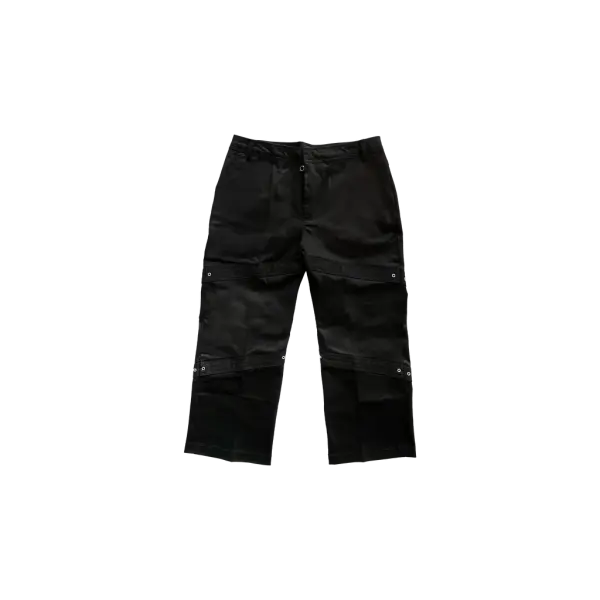 NRF WOMENSWEAR : BLACK BALLOON CARGO PANTS