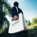 I WISH YOU WERE HERE TOTE BAG ( DESIGNER SIZE )