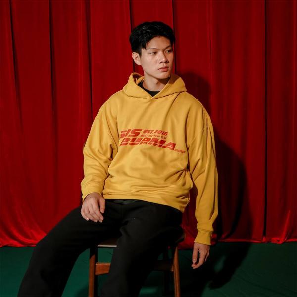SISBURMA Yellow Hoddie