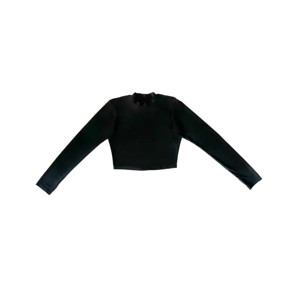 NRF WOMENSWEAR : BLACK LONG SLEEVES TOP